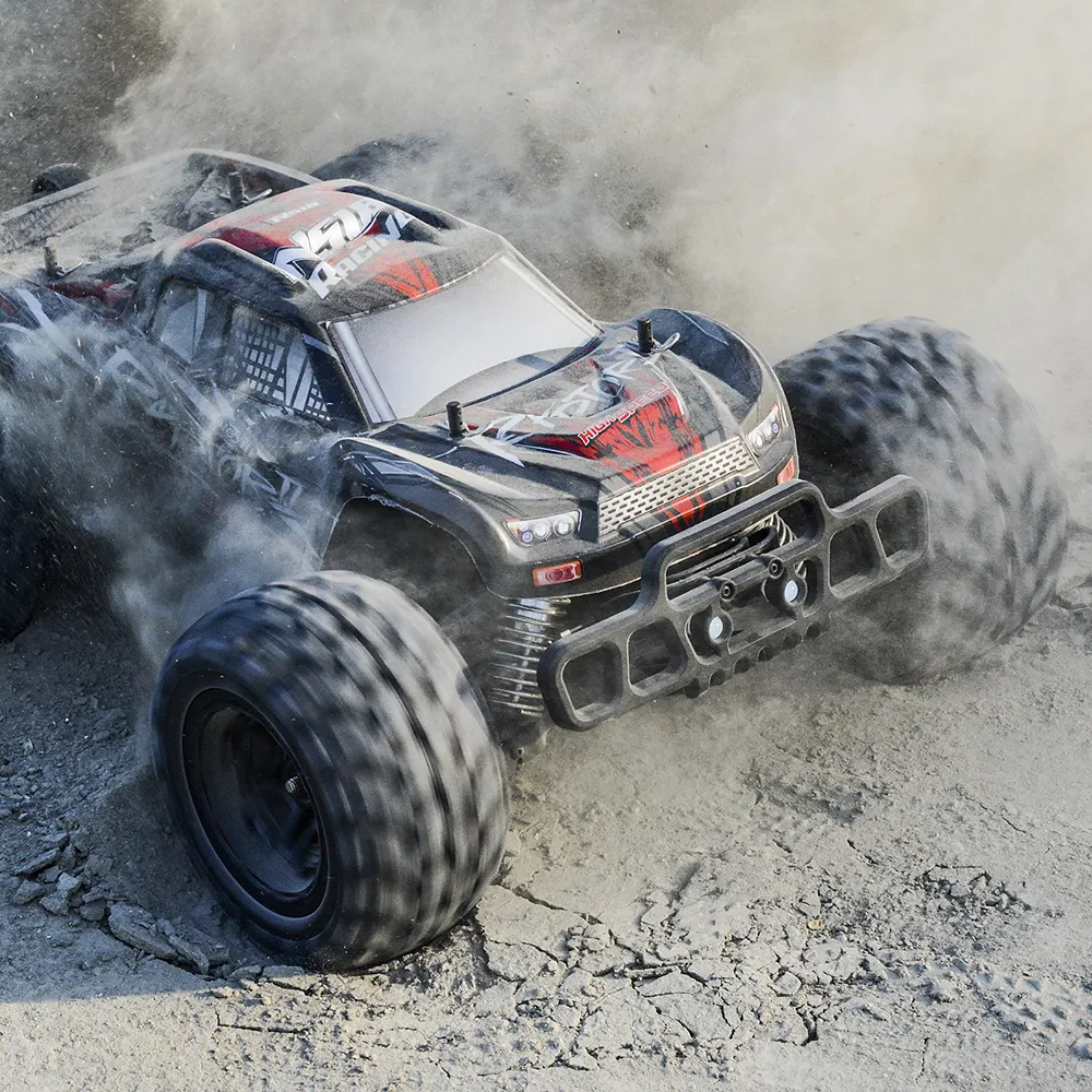 Alta Qualidade HOSHI N518 RC Carro 4WD 1/8 Escala 100 km/h + RC Brushless Racing Car RTR Monster Truck Veículo Off-Road de Alta Velocidade