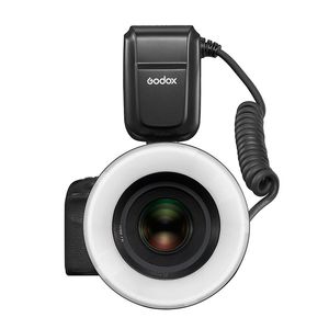 Godox MF-R76-N环76 5000K微距发光二极管环形灯微距闪光灯适用于DSLR佳能索尼尼康相机