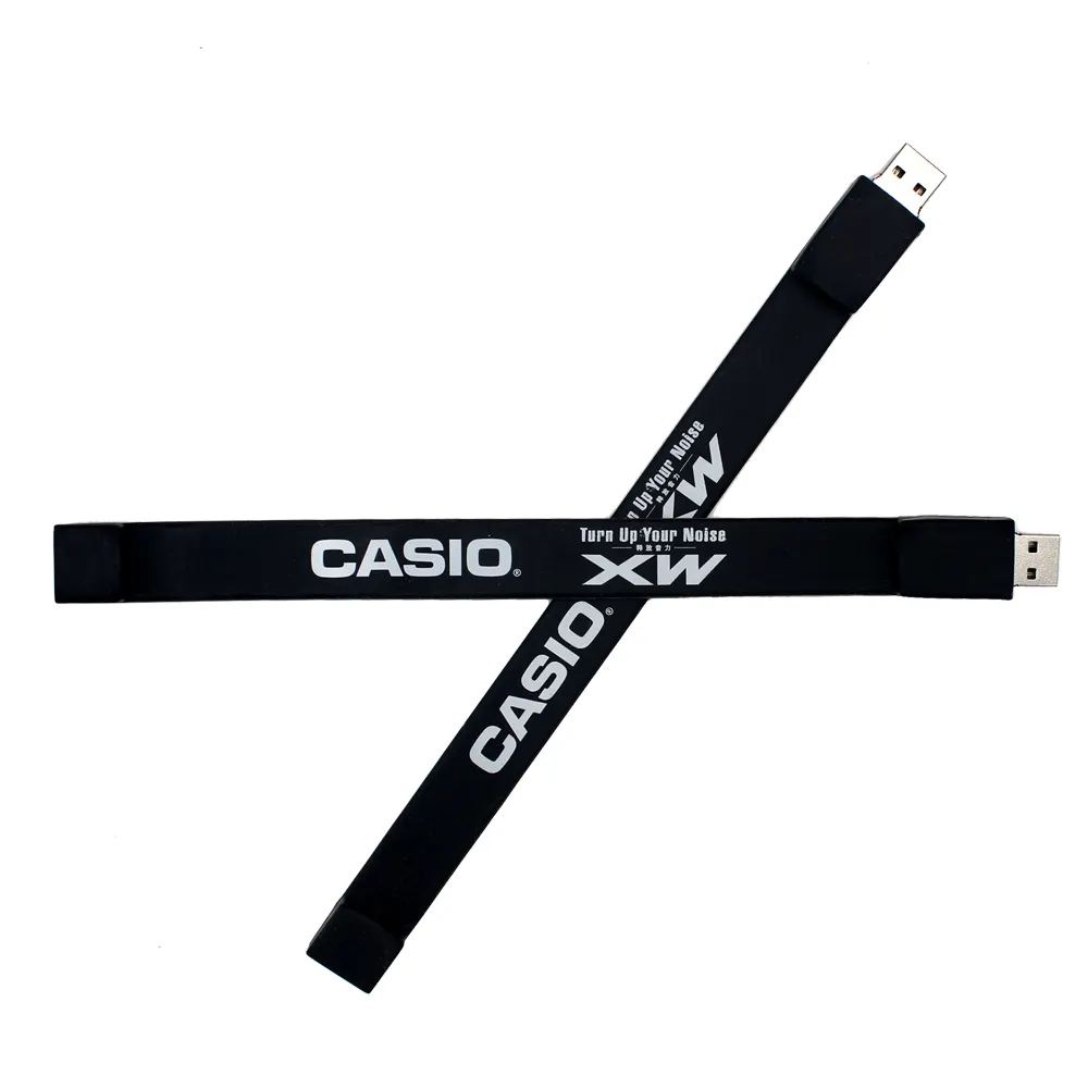 Браслеты рекламные usb дисковые браслеты с логотипом браслет Силиконовый браслет с USB флэш-накопитель