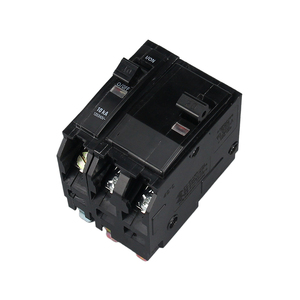 Disyuntor en miniatura MCB tipo enchufe usado con mini disyuntores Negros 1P, 2P, 3P