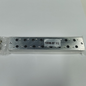4v系列5/3气动控制铝方向电磁阀歧管高温耐气子底座 - Product Image 2