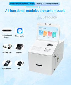 Một máy tính để bàn 10.1 inch tự phục vụ phát hành thẻ ngân hàng máy không thấm nước có thể gập lại màn hình cảm ứng tự phục vụ thiết bị đầu cuối phát hành thẻ - Product Image 4