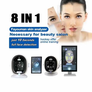 2025 nuevos modelos AI profesional facial AI 3D detector de piel diagnóstico cara escaneo analizador sistema máquina dispositivo