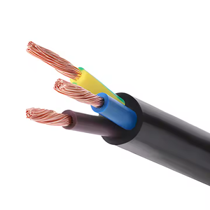 Bakır kablo esnek kablo RVV, 2 3 4 5 çekirdek 0.75 1 1.5 2.5 4 6mm elektrik kablo tel H05VV-F güç kablosu - Product Image 2