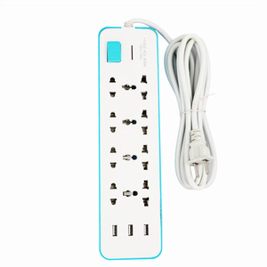 Universal Standard <strong>Multi</strong>-Hole Power <strong>Socket</strong> <strong>with</strong> 8 Outlets and 3 USB for Home and Industry - Product Image 5