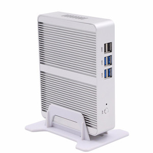 Intel Celeron N3050/N3150ファンレスミニPCCPU4/8GB DDR3 VGA HD HTPCオフィスミニデスクトップコンピューター300M Wifi Win7/8 12V/3A OEM - Product Image 4