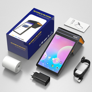Pos de mano 8 pulgadas Android 12 Nfc Terminal Bus Card Qr Reader Ticket Pos Machine con impresora térmica de 80mm Máquina de facturación - Product Image 3