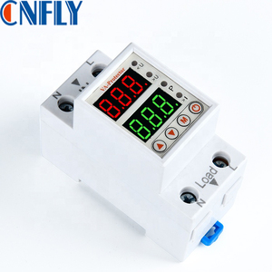 SMART Adjustable Digital Over Current Voltage Protector Electronic Circuit Breaker Din Rail Protector - Product Image 4
