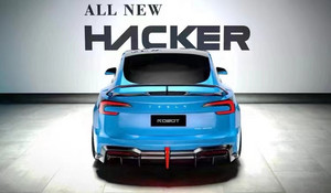 2024 Tesla modeli için <span class=keywords><strong>3</strong></span> karbon fiber gövde kiti modeli <span class=keywords><strong>3</strong></span> yükseltmeleri Robot tarzı karbon fiber ön ve arka tampon spoiler davlumbaz