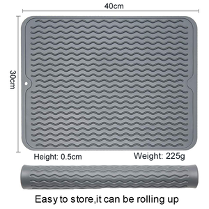 Khô Pad Chịu Nhiệt Hấp Thụ Có Thể Giặt Pad Chai Giá Nhà Bếp Truy Cập Kệ Tủ Lạnh Ngăn Kéo Lót - Product Image 3