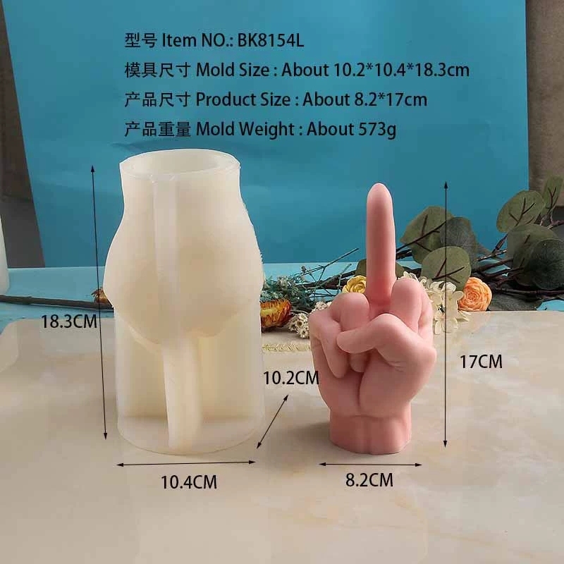 18 cm dedo medio
