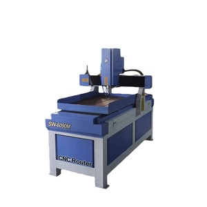 Mesa alta Mini 4-eixo metal <span class=keywords><strong>CNC</strong></span> <span class=keywords><strong>Router</strong></span> <span class=keywords><strong>6090</strong></span> com Único Eixo Novo Sistema de Controle <span class=keywords><strong>DSP</strong></span> e NC Studio-Fresadora <span class=keywords><strong>CNC</strong></span>