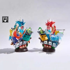 Poke-moned MFCコレクションカリスマフェニックス<span class=keywords><strong>Groudon</strong></span> SnorlaxアニメPVCフィギュアモデルおもちゃファンタジーゲームコンソールフローズンスタイル