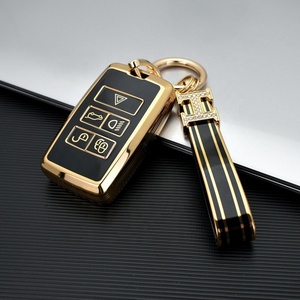 ฝาครอบกุญแจรถแลนด์โรเวอร์,ฝาครอบกุญแจ TPU สำหรับ Range Rover ฝาครอบกุญแจ Fob และพวงกุญแจ Rover Sport Evoque Freelander สำหรับ Jaguar XF XJ XE XJL XF - Product Image 2