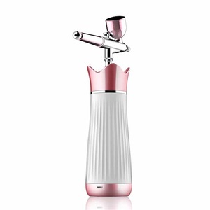 Áp Lực Cao Mặt Oxy Meter Chăm Sóc Da Xách Tay Spa Mini Spray Gun Sơn Không Khí Mặt Steamer Nano Sprayer Nebulizer Máy Nén - Product Image 4