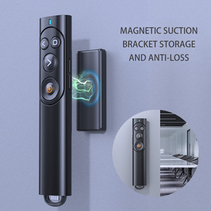 Tragbare leistungs starke hellrote Laser Pen Clicker Zeiger Fernbedienung Profession eller USB Wireless PPT Pointer Presenter