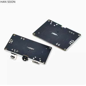 Placa decodificadora Bluetooth 5,0, módulo de Audio estéreo Bluetooth, amplificador de altavoz ajustable de volumen de voltaje amplio