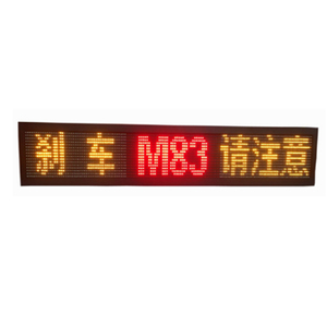 Highly Customized Size and Color <strong>Bus</strong> Led Display Screen for Display the <strong>Bus</strong> Line and Route Name - Product Image 5