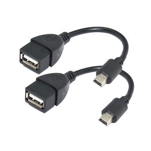 Mini USB OTG Cable para cámaras digitales-USB A hembra A Mini USB B 5 Pin Adaptador convertidor macho cable