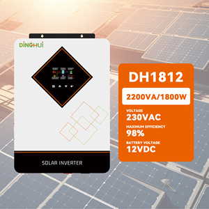 Inversor Solar Híbrido de Entrada PV Dual de 8,2 KW, Controlador de Cargador Solar MPPT 160A, Botón Táctil Monofásico, Inversor de Salida de CA de 60Hz - Product Image 1