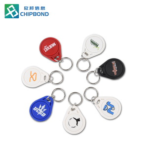 Personalizzabile 125kHz LF Em4305 T5577 RFID portachiavi Tag riscrivibile chiave auto programmatore NFC per hotel biglietti da visita capacità 1k - Product Image 6