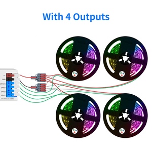 2025 Gledopto HOT WLED ESP32 цифровой светодиодный контроллер с 4 выходами Uart Download Type c порт - Product Image 6