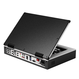 4xSDI 2xH DMI2xIP入力マルチフォーマットUSB3.0出力リアルタイムライブストリーミング8チャンネルオーディオビデオスイッチャーミキサー - Product Image 4