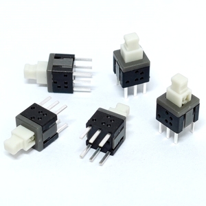 6 Pin Dip Pcb Mini <strong>Switch</strong> on off <strong>5</strong>.8*<strong>5</strong>.8 Self Lock Push Button <strong>Switch</strong> - Product Image 4