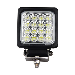 ไฟ LED 48W พร้อมเลนส์ลำแสงฟลัดไลท์10-30V DC LED ไฟขับขี่สำหรับรถยนต์ - Product Image 1