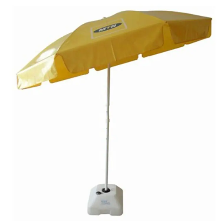 Guarda-chuva de sol promocional para praia, preço de fábrica is9001personalizado, pvc