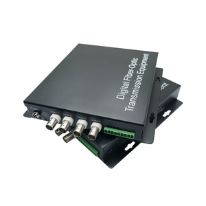 Equipo de transmisión digital de fibra óptica Transmisor óptico multifunción de 4 canales con datos - Product Image 1