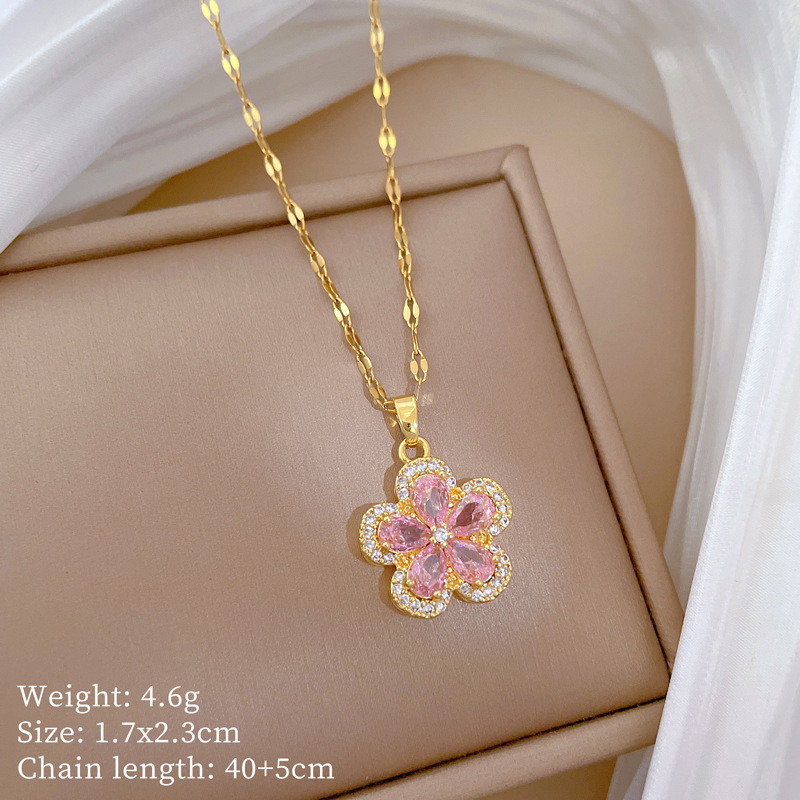 Collier rose