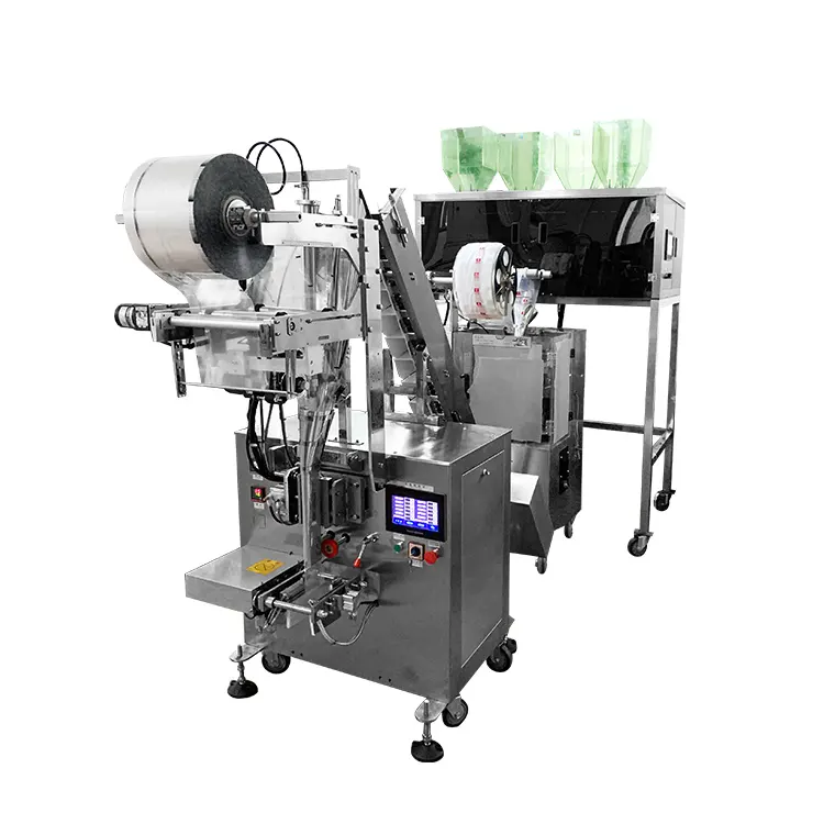Triangle Rose Herbal Tea Bag Packing Machine Automatic Nylon Inner and Outer Bag Packing Machine