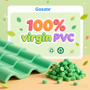 Goeate合成樹脂ルーフィング帯状疱疹ASA <span class=keywords><strong>UPVC</strong></span>ルーフィングシートASA合成樹脂タイル