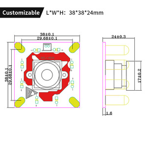 AR0130 1MP 720P Gesichts erkennungs überwachung USB lpr wirklich Kamera modul ir geschnitten LED lichte mpfindliches Kontroll licht Für Spieles ystem