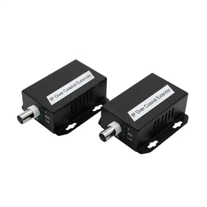 Metal <strong>Camera</strong> Network Signal <strong>IP</strong> Extender RJ45 to <strong>BNC</strong> Network to Coaxial Transmitter for CCTV System - Product Image 1