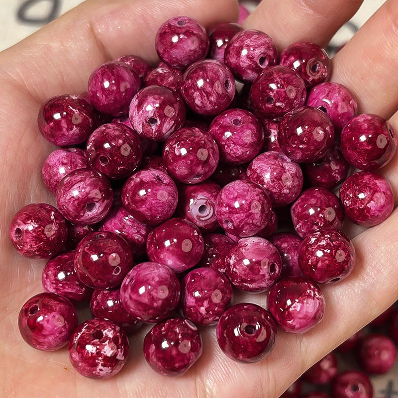 ลูกปัดภาพสีน้ำมัน YS-โกลด์เบิร์ก-37