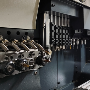 Máquina de torno suizo CNC de 5 ejes, con grandes funciones, mecanizado - Product Image 4