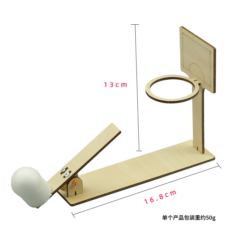 Lanceur de paniers en bois