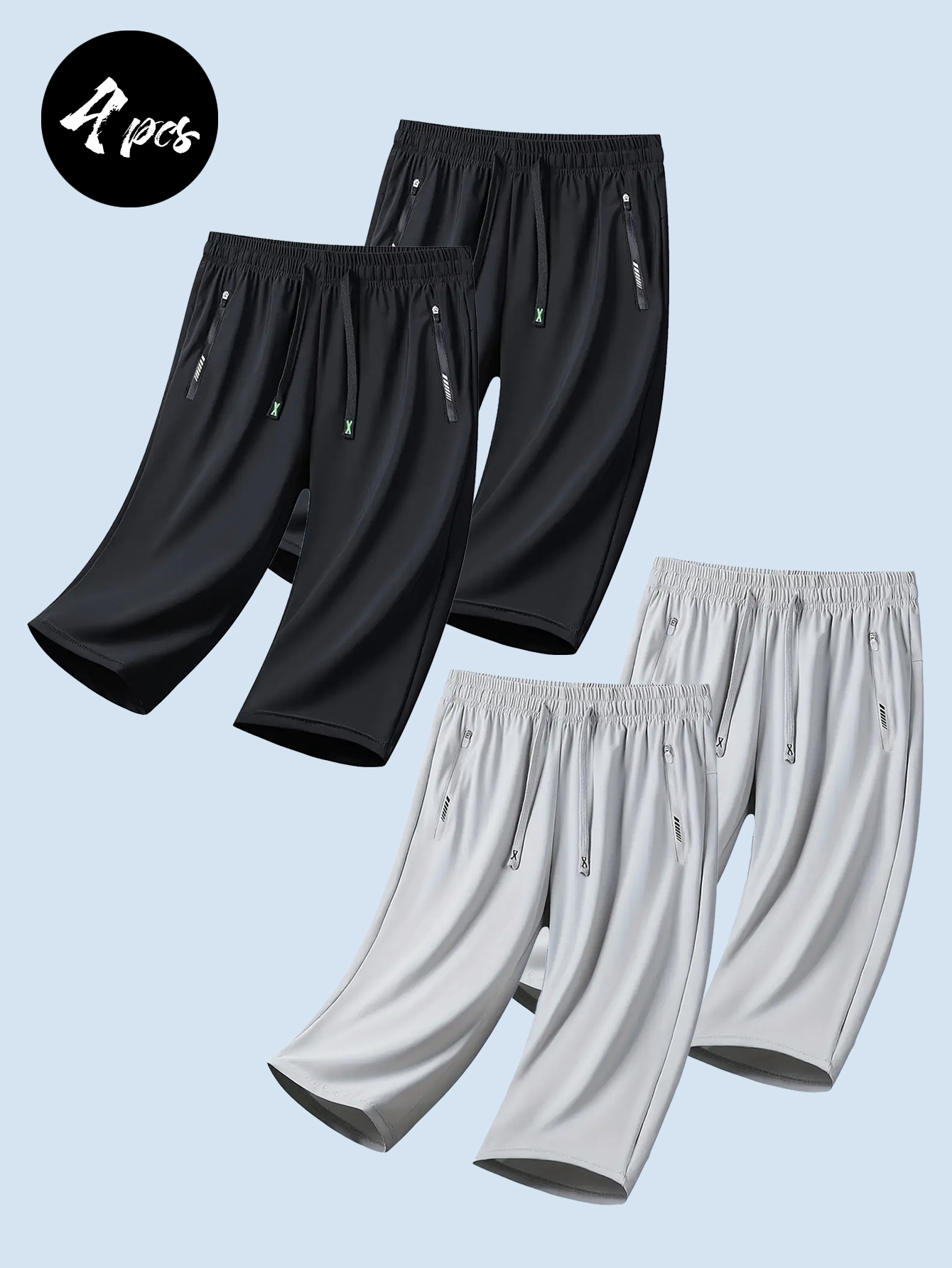 Noir + Gris clair