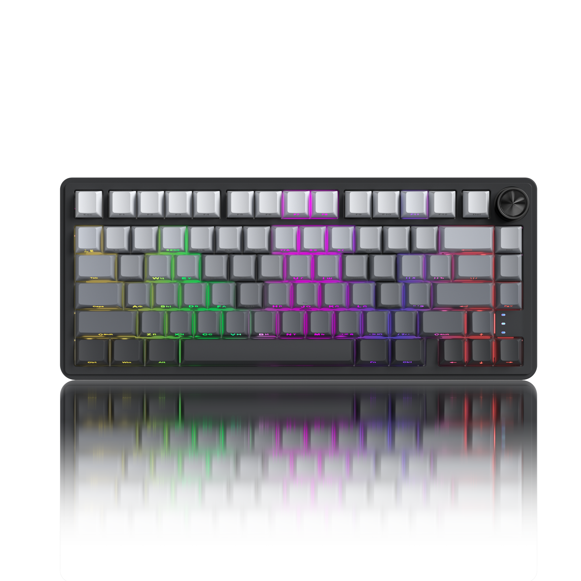 Grandient Grey Russian Layout
