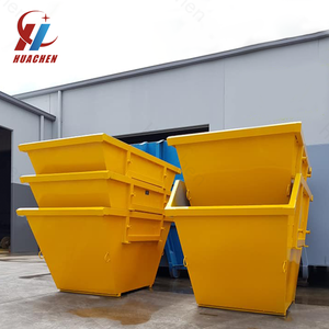 Factory Direct Sales Customized Steel Mobile Skips Factory <strong>Price</strong> <strong>Recycling</strong> Mobile Skip Bins Large Waste Garbage Bin - Product Image 2