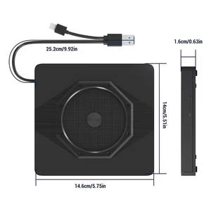 超薄便携式USB 3.0 Type-C外置DVD光盘-/+ RW驱动器光盘驱动器笔记本电脑刻录机阅读器播放器 - Product Image 6