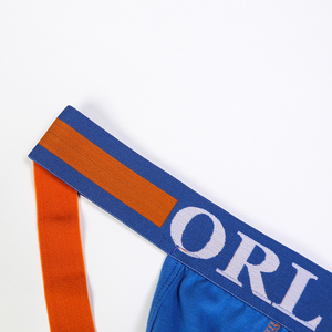 2024 Men's Sexy Jockstrap Underwear Respirável Tecido De Malha Nova Imagem Imprimir para Comunidade Gay