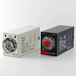 Relè temporizzato relè Timer regolabile AC 220V DC 24V 12V contatti argento relè di controllo
