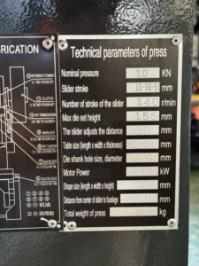 <strong>10T</strong> Mechanical Punch Press for Efficient and Low-Cost Production DADI Power Press <strong>Machine</strong> JB23-<strong>10T</strong>