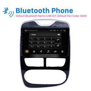 HD dokunmatik ekranlı 10.1-11.0 Renault Clio dijital/Analog için 2012 inç radyo Android 2016 GPS navigasyon Stereo radyo - Product Image 2