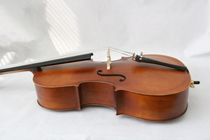OEM 4/4 viyolonsel el zanaat violonspruce ladin yüz malzeme akçaağaç arka yan kaydırma hünnap ahşap abanoz leke ve kakma ile satılık - Product Image 3