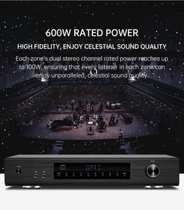 <strong>Remote</strong> <strong>Control</strong> 600w Professional <strong>Audio</strong> System 12.1power Amplifier Simple to Operate Can Be Controlled by BT and <strong>Remote</strong> <strong>Control</strong> - Product Image 4