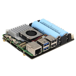 X1201 Geekworm Raspberry Pi 5 18650 up V1 1 1 scheda di gestione della potenza con accensione automatica per Pi 5 - Product Image 1